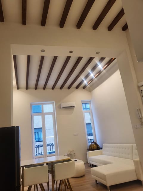 Living room, air conditioner