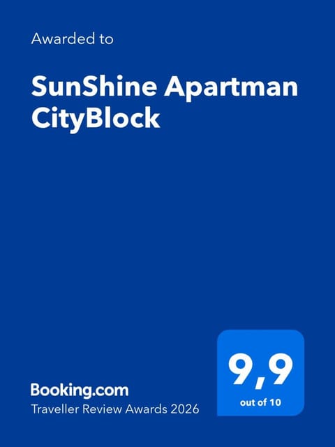 SunShine Apartman CityBlock Apartment in Federation of Bosnia and Herzegovina