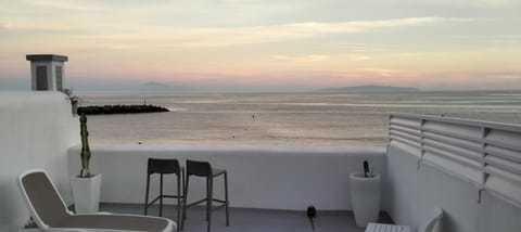 View (from property/room), Balcony/Terrace, Sea view