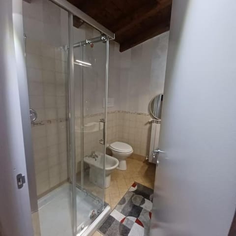 Shower, Toilet, Bathroom, towels