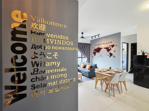 Living room, Dining area