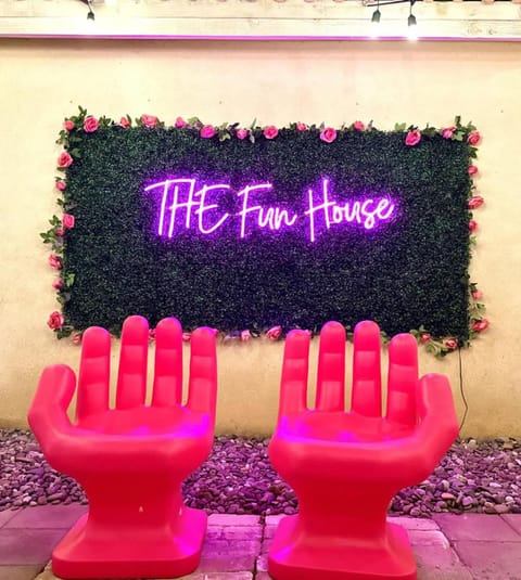 THE Fun House FULL Arcade LUX backyard Sleeps 12 House in La Quinta