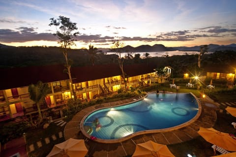 Bird's eye view, Mountain view, Swimming pool