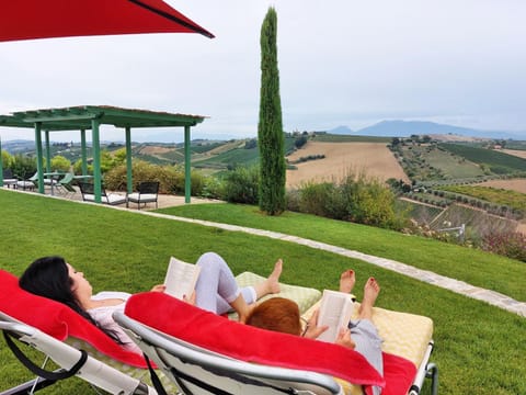 Garden view, Mountain view