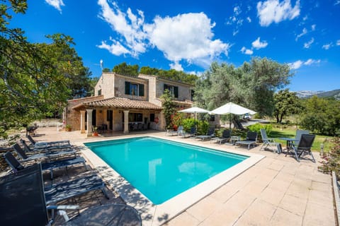 Property building, Living room, Swimming pool