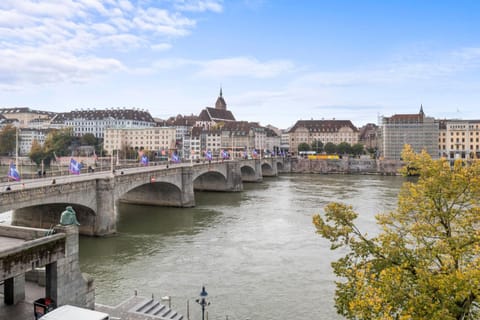 True Basel - Stadtwohnung I Rheinblick Apartment in Basel