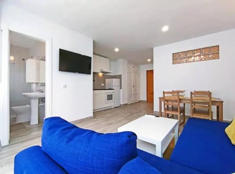 Communal lounge/ TV room, TV and multimedia, Kitchen or kitchenette, Living room, Photo of the whole room, Seating area, Dining area, pet friendly