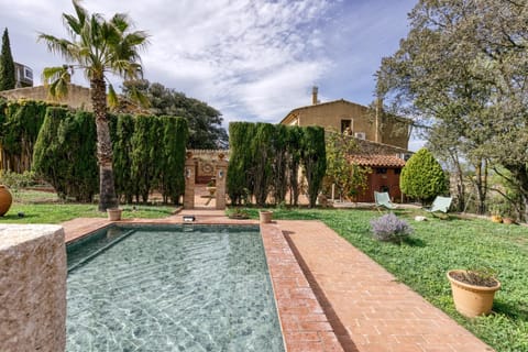 Property building, Living room, Swimming pool