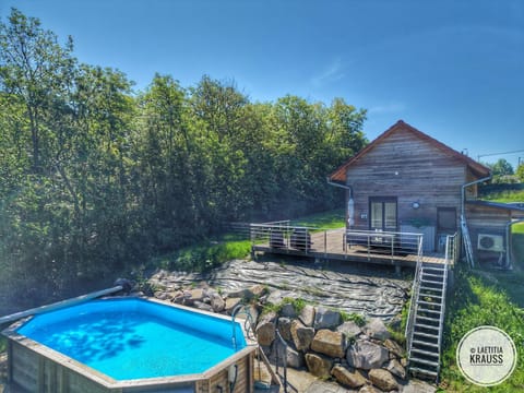 Natural landscape, Garden, Garden view, Pool view, Swimming pool