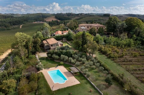 Natural landscape, Bird's eye view, Garden, Pool view, Swimming pool, Swimming pool