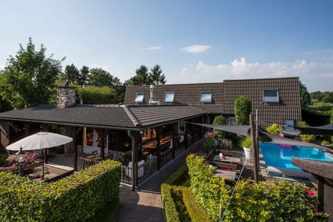 Property building, Pool view
