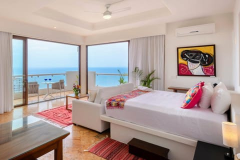 Bedroom, Sea view