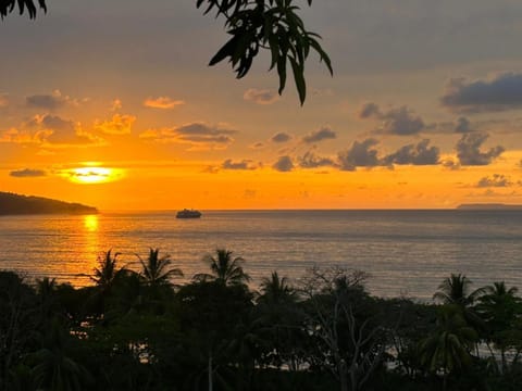 Natural landscape, Sea view, Sunset