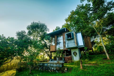Property building, Garden view