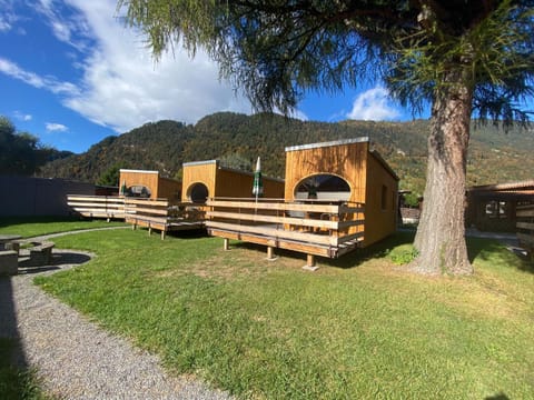 Unique Tiny Eco Lodges with gorgeous views to Jungfrau Massiv House in Interlaken