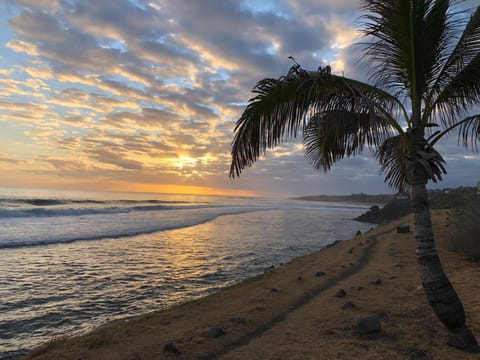 Nearby landmark, Beach, Sunset