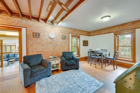 Historic Wisconsin Retreat on 26-Acre Property! House in Iowa