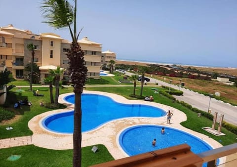 Property building, Nearby landmark, Beach, Pool view, Sea view, Swimming pool