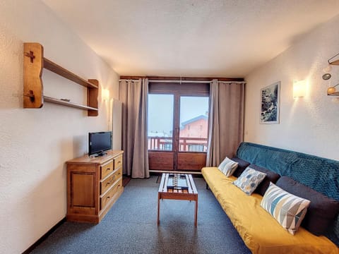 Studio fonctionnel avec coin montagne et balcon exposé Sud, proche pistes et commerces - FR-1-275-205 Apartment in Montvalezan