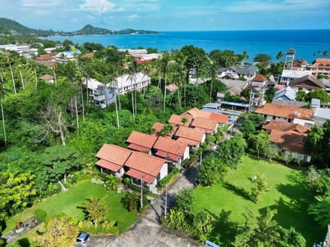Property building, Neighbourhood, Natural landscape, Bird's eye view