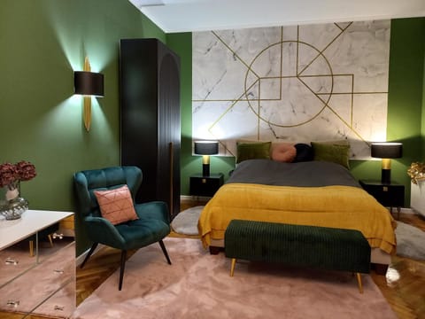 Living room, Bedroom