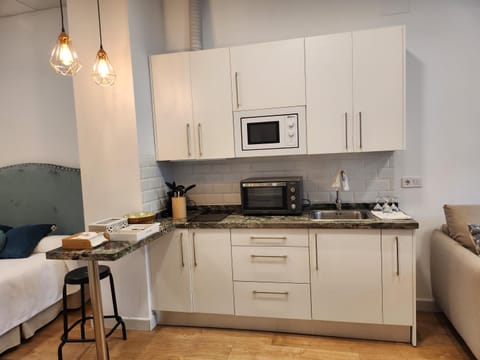 Kitchen or kitchenette, kitchen