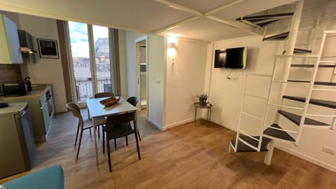 TV and multimedia, Kitchen or kitchenette, Living room, Seating area, Dining area, minibar, pet friendly, air conditioner