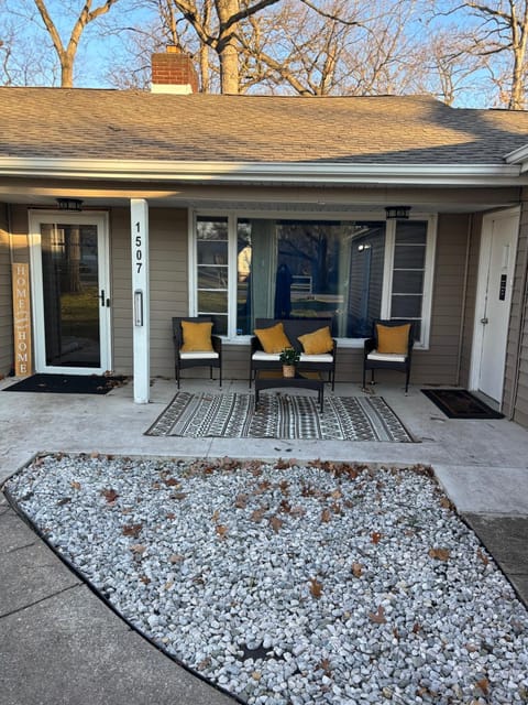 Property building, Patio