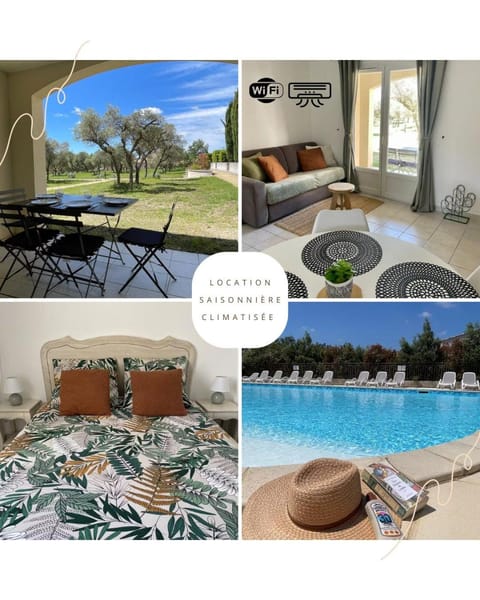 Property building, Living room, Seating area, Dining area, Pool view, Swimming pool