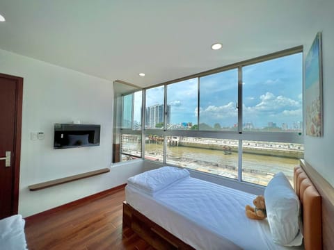 Bed, View (from property/room), Bedroom