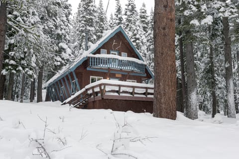 Pineland Chalet in Tahoe City - Classic Cabin Wood Fireplace Dog Friendly Cabin in Tahoe City