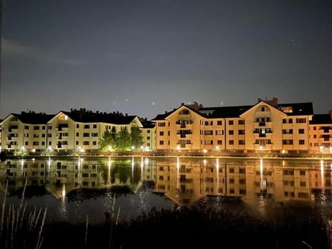 Property building, Night, Natural landscape