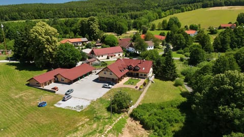 Property building, Natural landscape, Bird's eye view