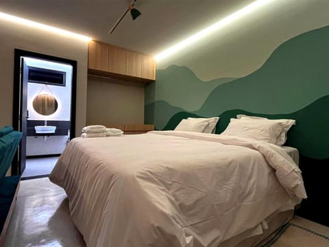 Bed, Bathroom, View (from property/room), Decorative detail