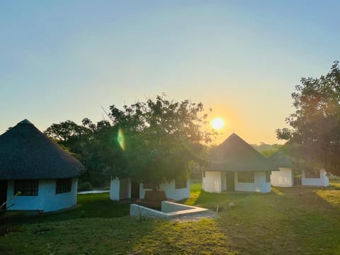 Property building, Natural landscape, Sunset