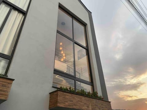 Property building, Sunset