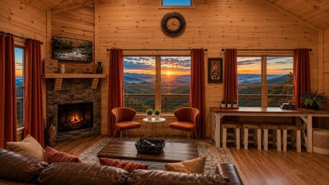 Living room, Mountain view