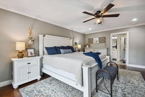 Spacious 4 Bedroom Entire Home, Tampa, Fire Pit House in Lake Magdalene