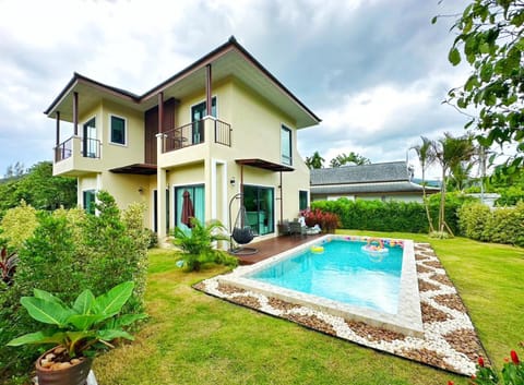 Property building, Patio, Garden, Pool view, Swimming pool