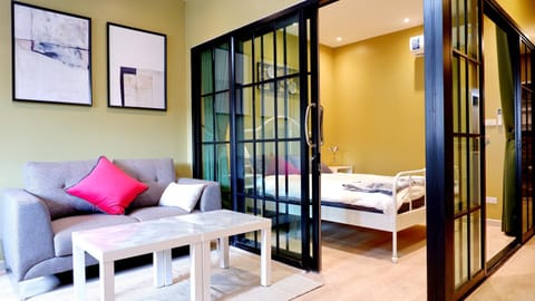 Living room, Bedroom