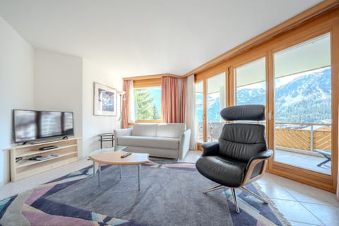 Natural landscape, TV and multimedia, Living room, Mountain view