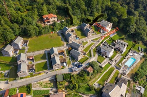 Natural landscape, Bird's eye view, Swimming pool