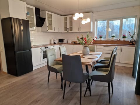 Kitchen or kitchenette, Living room, Dining area, dishwasher, minibar, pet friendly, stove