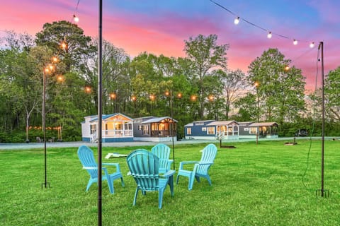 Property building, Garden view