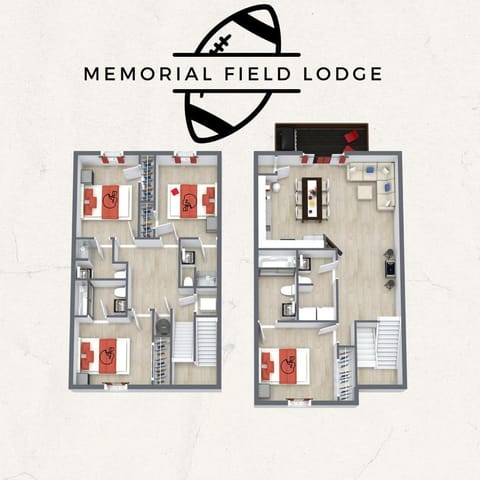 Memorial Field Lodge Apartment in Bloomington