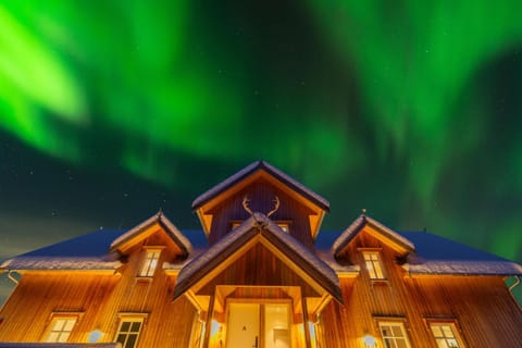 Property building, Night, Natural landscape