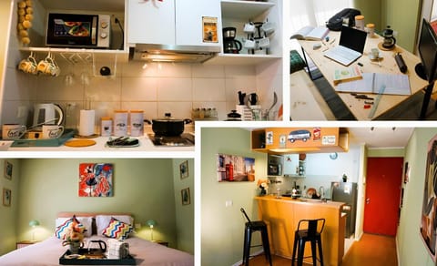 Bed, Coffee/tea facilities, Kitchen or kitchenette, Dining area, locker, minibar, pet friendly, toaster, towels, towels, trouser press, kitchen