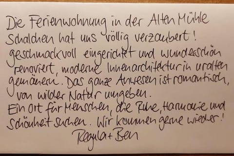 Baudenkmal Mühle Schalchen Apartment in Canton of Zurich