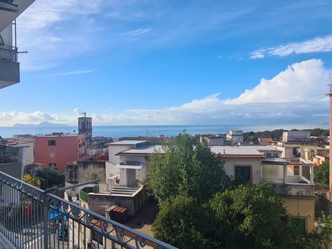 Property building, Day, Natural landscape, View (from property/room), Balcony/Terrace, City view, Sea view