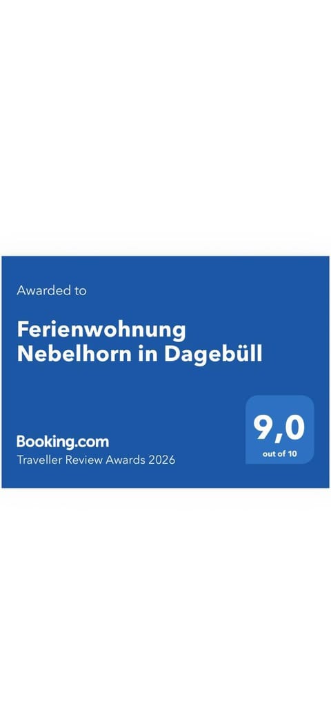 Ferienwohnung Nebelhorn in Dagebüll Apartment in Dagebüll
